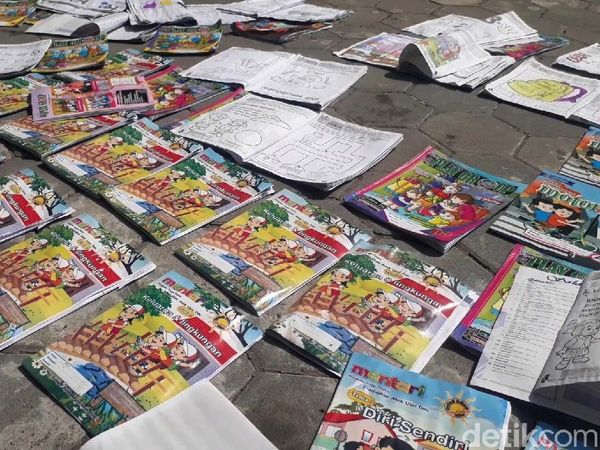 Sekolah Diterjang Puting Beliung, Ratusan Buku TK Basah