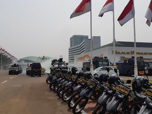 Pengamanan DPR Diperketat Jelang Pelantikan Presiden, Barracuda Terparkir Pengamanan DPR Diperketat Jelang Pelantikan Presiden, Barracuda Terparkir