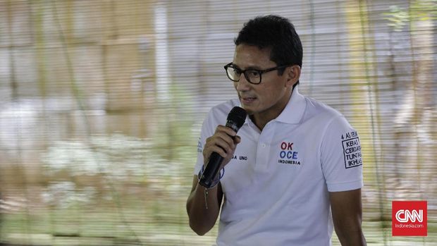 Jokowi soal Sebut Sandiaga Capres: Saya Diberi Umpan