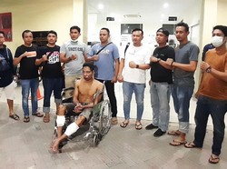 Polisi Tembak Buronan Curanmor di Makassar