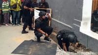 Tim Jibom Gegana Sisir Lokasi Penemuan 119 Peluru Aktif di Yogya