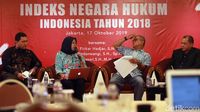 Indeks Negara Hukum Indonesia Turun 0,006
