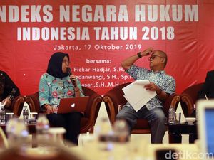Indeks Negara Hukum Indonesia Turun 0,006