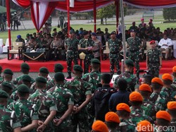 Jelang Pelantikan Presiden, TNI-Polri Gelar Apel Bersama
