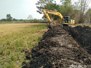Volume Air Embung dan Waduk di Lamongan Tinggal Satu Persen