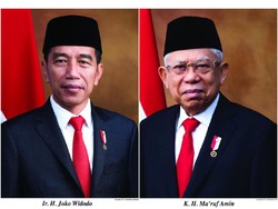 Sah! Jokowi-Maruf Resmi Jadi Presiden dan Wakil Presiden 2019-2024