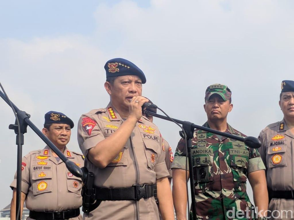 Kapolri Ungkap Alasan Tak Beri Izin Demo di Pelantikan Presiden Kapolri Ungkap Alasan Tak Beri Izin Demo di Pelantikan Presiden