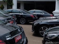 Deretan Sedan Mewah Tunggangan Tamu Negara di Pelantikan Jokowi