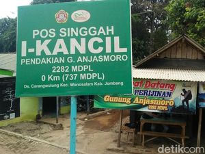 Jalur Pendakian Gunung Anjasmoro Ditutup Imbas Kebakaran Hutan