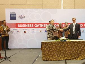 Perusahaan Norwegia Teken Perjanjian Kerja Sama Budidaya Ikan Terpadu di TEI