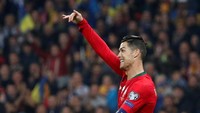 Ronaldo tercatat mengoleksi 58 hat-trick sepanjang kariernya (Reuters)
