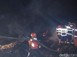 Kebakaran Pasar Mungkid Magelang Berhasil Dipadamkan