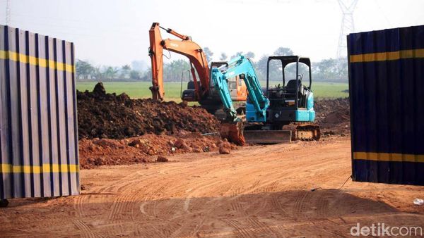 Waduh! Pembangunan Jalan Lingkar Majalaya Gusur Lahan Pertanian