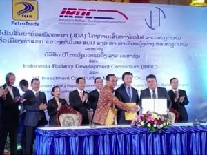 Indonesia Garap Proyek Jalur Kereta Api Laos-Vietnam Rp 28 T