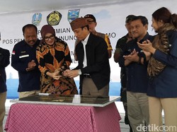 Wamen ESDM Resmikan Pos Pantau Gunung Bromo