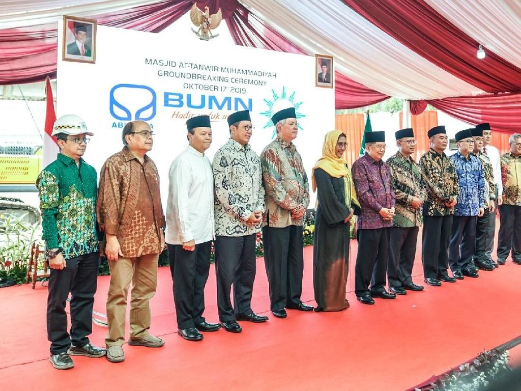 Digroundbreaking JK, Ini Fasilitas Masjid Karya Brantas Abipraya Digroundbreaking JK, Ini Fasilitas Masjid Karya Brantas Abipraya
