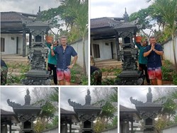Viral Bule Rusak Pelinggih Pakai Kaki di Bali, Ini Cerita di Baliknya