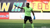 Teja saat membela Semen Padang bertanding melawan Persija Jakarta pada Rabu (16/10/2019) lalu.