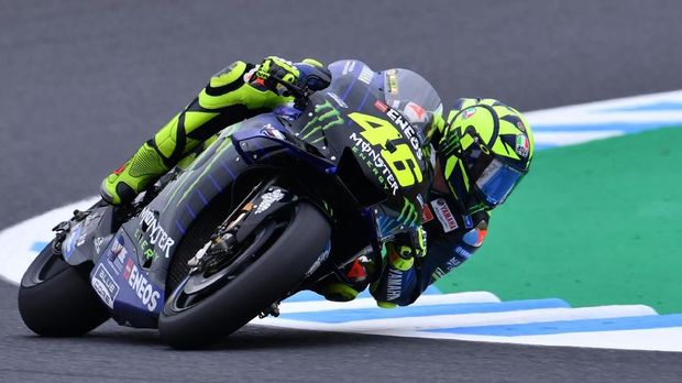 Valentino Rossi sudah 13 balapan beruntun gagal naik podium MotoGP.