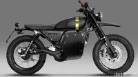 Motor Listrik Scrambler Buatan Brand Thailand
