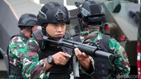 Suasana Geladi Pengamanan Paspampres di DPR