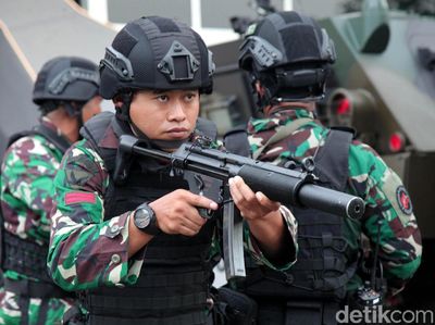 Suasana Geladi Pengamanan Paspampres di DPR