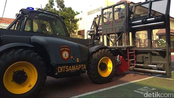 Jelang Pelantikan Presiden, Polrestabes Surabaya Siapkan Kendaraan Ini