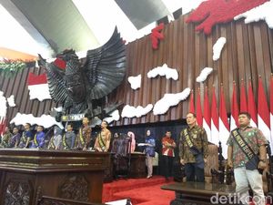 MPR Gelar Geladi Kotor Upacara Pelantikan Jokowi-Maruf