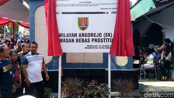 Penampakan Lokalisasi Sunan Kuning yang Ditutup Hari Ini