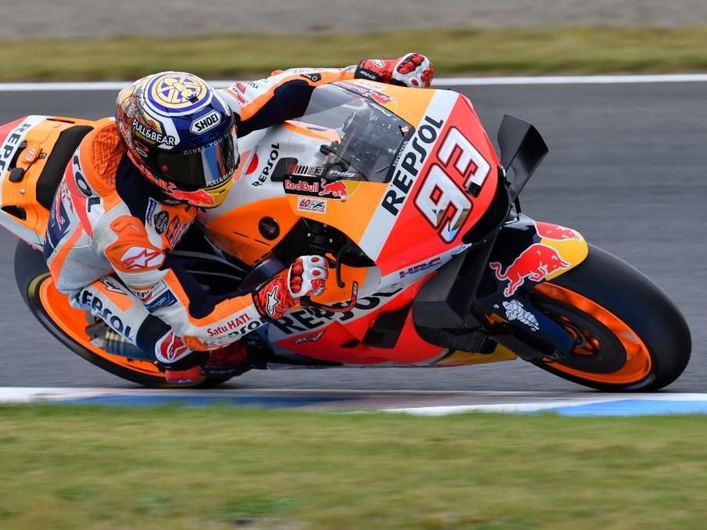 Marquez di MotoGP Australia: Dua Kali Juara, Sisanya Gagal Finis Marquez di MotoGP Australia: Dua Kali Juara, Sisanya Gagal Finis