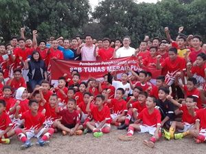 SSB Taruna Merah Putih, Komitmen Maruarar Sirat ke Sepakbola Usia Dini