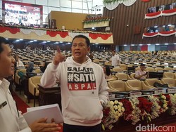 Pimpinan MPR Hadiri Acara Geladi Bersih Pelantikan Presiden-Wapres