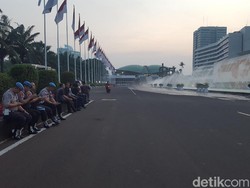 Petugas Keamanan MPR Kerja 7 Hari Penuh Kawal Pelantikan Jokowi