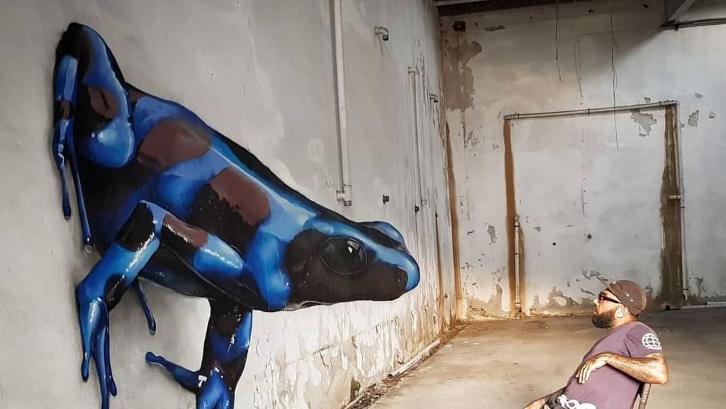 Keren! Seniman Sulap Bangunan Tua dengan Seni Grafiti 3D Keren! Seniman Sulap Bangunan Tua dengan Seni Grafiti 3D