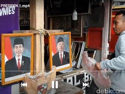 Jelang Pelantikan, Foto Jokowi-Maruf Laris Manis di Tasikmalaya