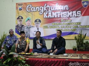 Cangrukan Kamtibmas, Upaya Polisi di Kota Malang Ciptakan Situasi Aman Cangrukan Kamtibmas, Upaya Polisi di Kota Malang Ciptakan Situasi Aman