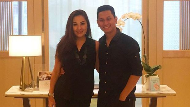 Emma Warokka dan suaminya, Bagoes Soeharto