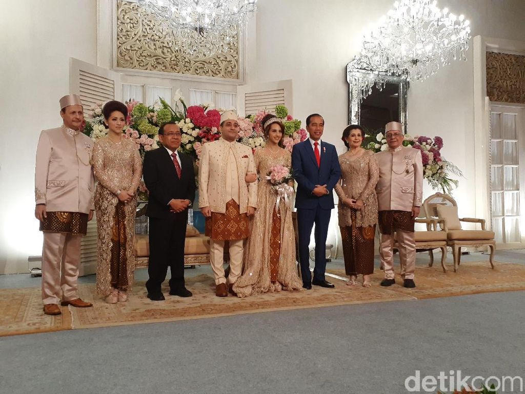 Presiden Jokowi Hadiri Pernikahan Tsamara Amany