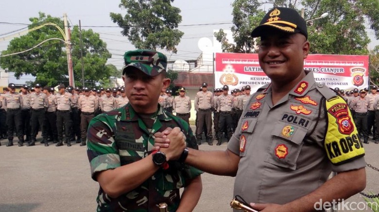 Cianjur-Sukabumi Apel Gabungan Jelang Pelantikan Presiden