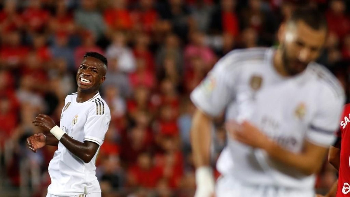 Vinicius Junior setia ke Real Madrid. (Foto: Jaime Reina/AFP Photo)