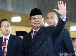 Prabowo Hingga Grace Natalie di Karpet Merah Pelantikan Presiden