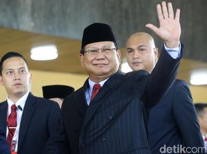 Prabowo Hingga Grace Natalie di Karpet Merah Pelantikan Presiden