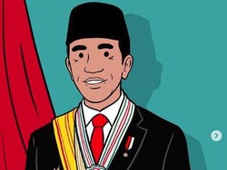 Pelantikan Presiden, Ini Ilustrasi Jokowi-Maaruf Amin dari Hari Prast