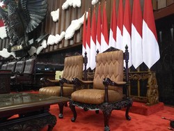 Kursi Spesial Jokowi-Maruf dari Jepara Saat Pelantikan