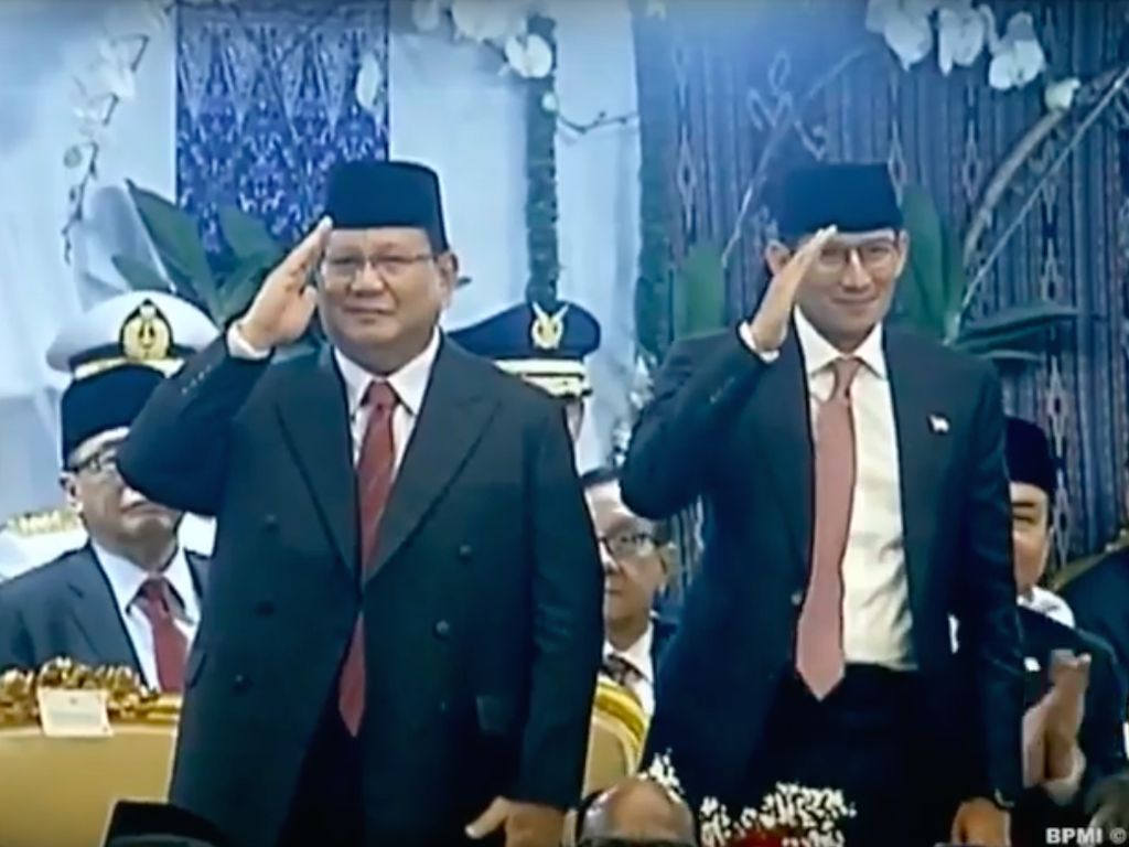 Kata Pakar Soal Hormat Prabowo-Sandiaga ke Jokowi