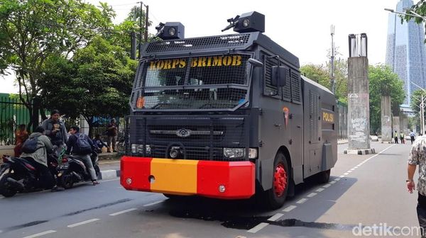 Potret Kendaraan yang Ikut Amankan Pelantikan Presiden