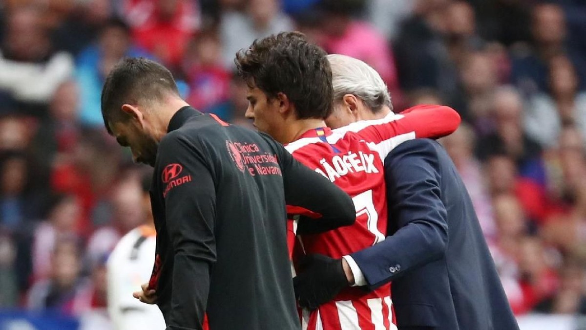 Diego Simeone mengonfirmasi bahwa cedera Joao Felix cukup serius (Foto: REUTERS/Sergio Perez)