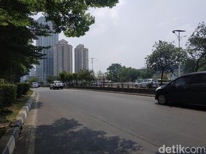 Jelang Pelantikan Presiden, Jalanan Jakarta Lengang