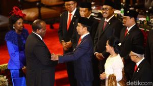 Momen Pejabat Negara Sahabat Sapa Jokowi-Maruf Usai Pelantikan
