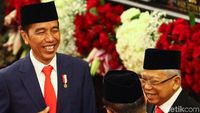Melihat lagi Momen Bersejarah Pelantikan Jokowi-Maruf di DPR